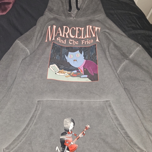Adventure Time Tops - Adventure Time Gray Hoodie